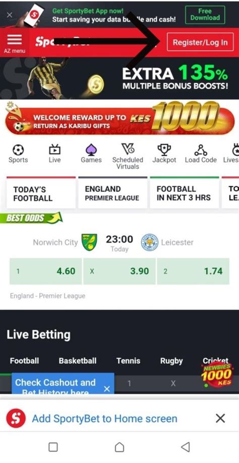 sportybet kenya login download